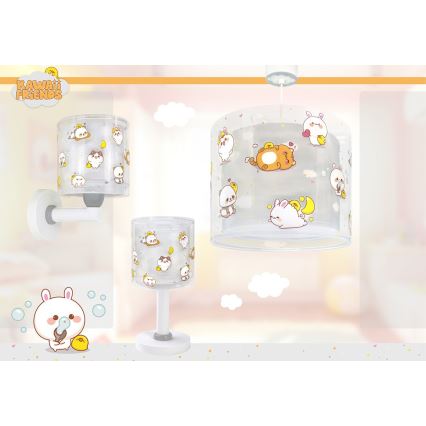 Dalber 41769E - Barnvägglampa KAWAII FRIENDS 1xE27/15W/230V grå
