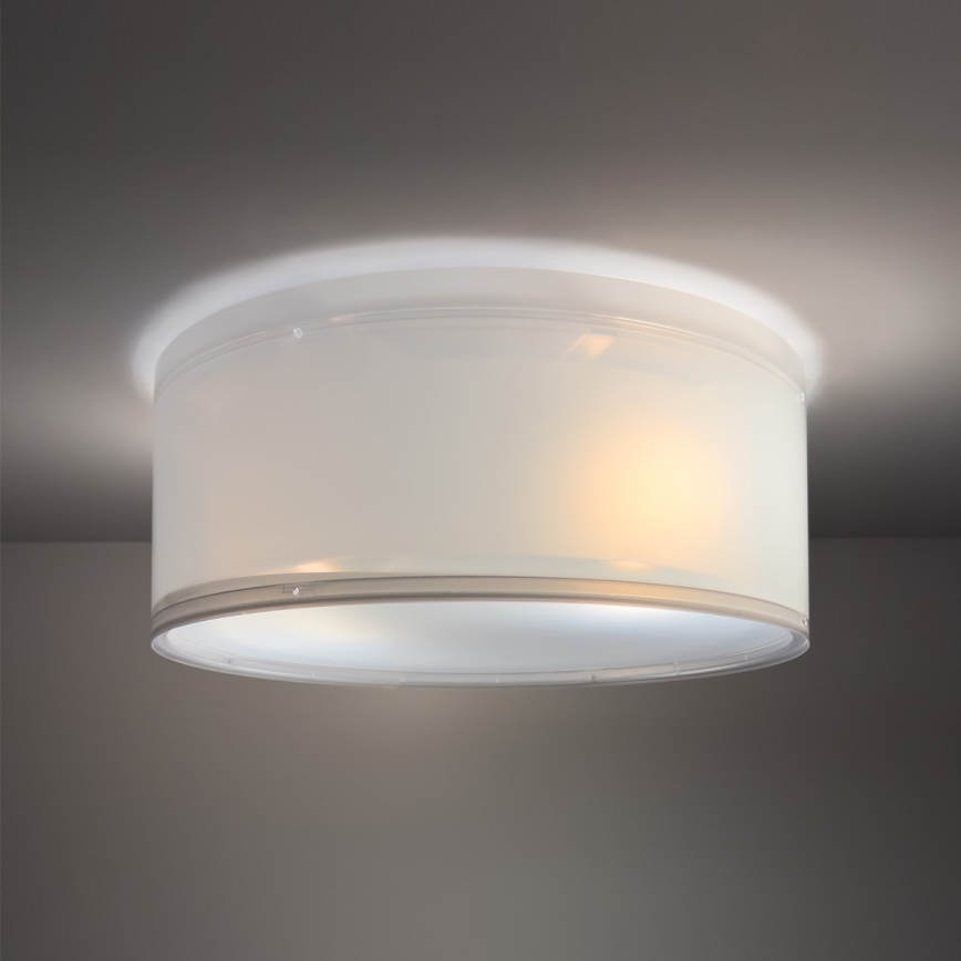 Dalber 42006E - Takbelysning för barn COLOR LIGHT 2xE27/15W/230V vit