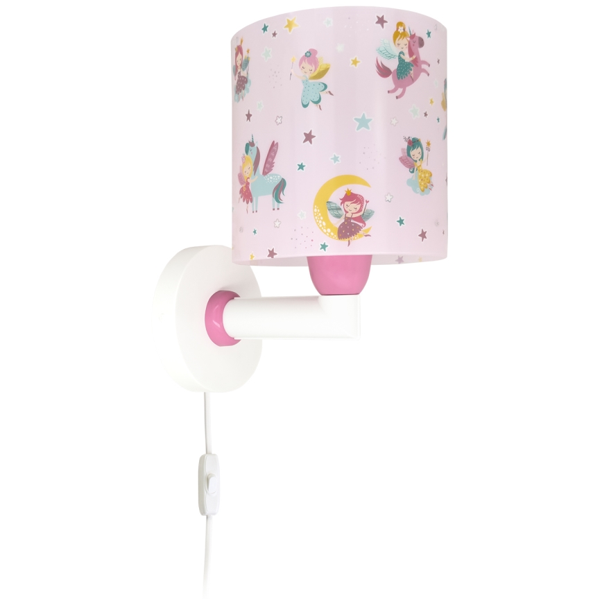 Dalber 42499 - Vägglampa för barn FAIRY DREAMS 1xE27/15W/230V