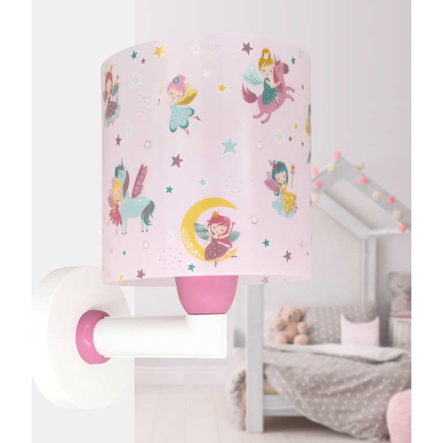 Dalber 42499 - Vägglampa för barn FAIRY DREAMS 1xE27/15W/230V