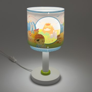 Dalber 60651N - LED-barnlampa PIRATE ISLAND 1xG4/4W/230V färgglad