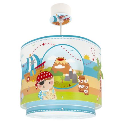 Dalber 60652 - Ljuskrona för barn PIRAT ISLAND 1xE27/15W/230V