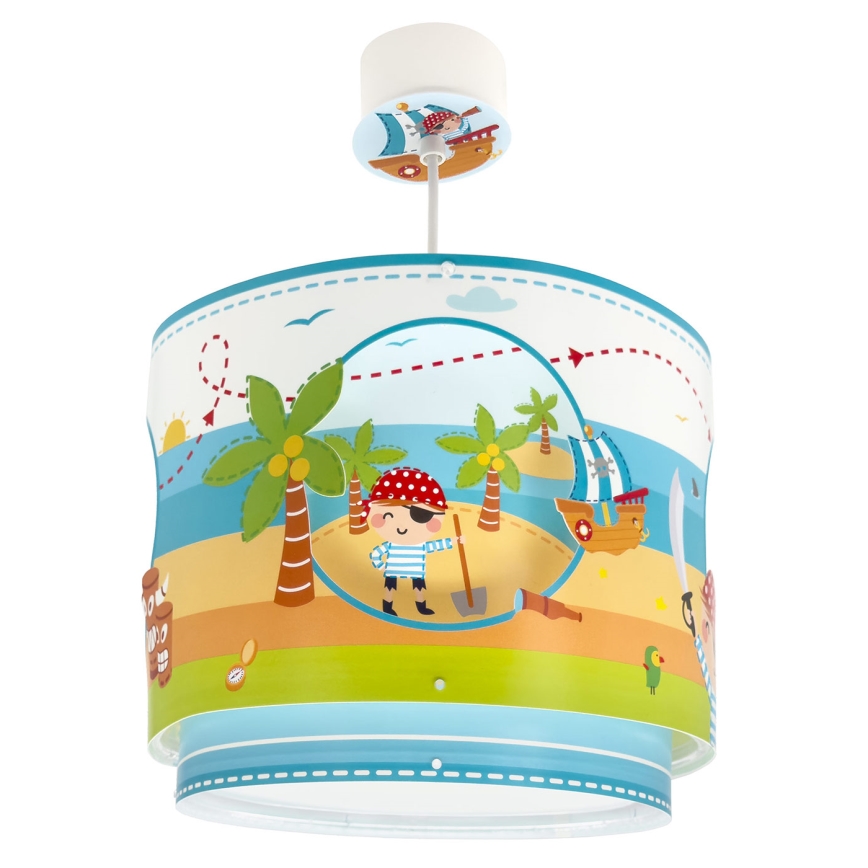 Dalber 60652 - Ljuskrona för barn PIRAT ISLAND 1xE27/15W/230V