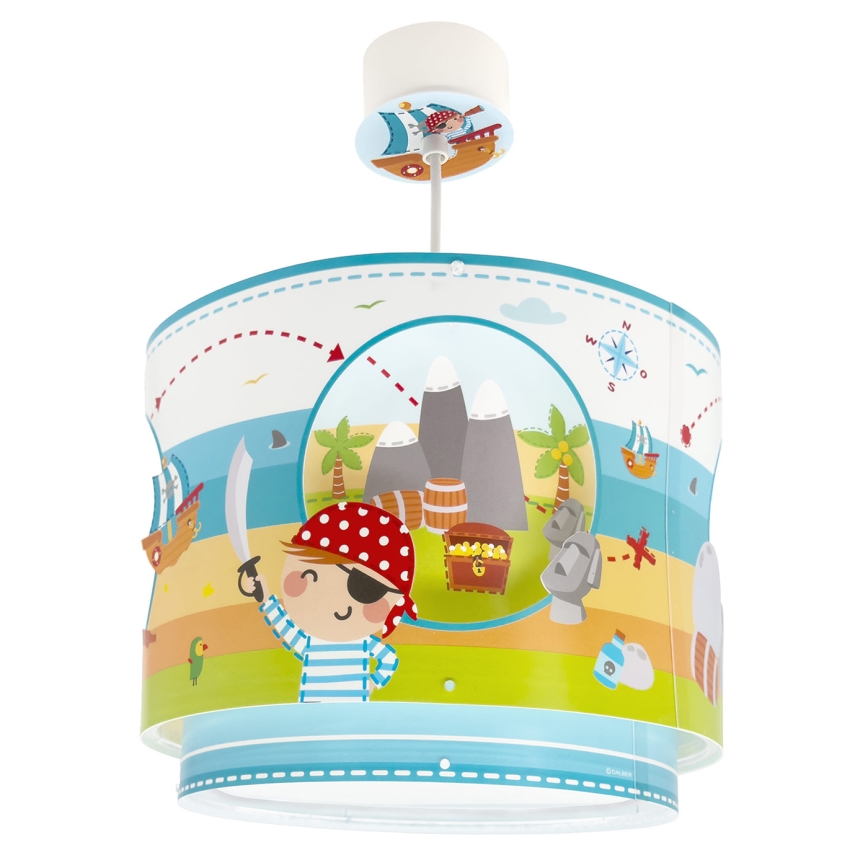 Dalber 60652 - Ljuskrona för barn PIRAT ISLAND 1xE27/15W/230V