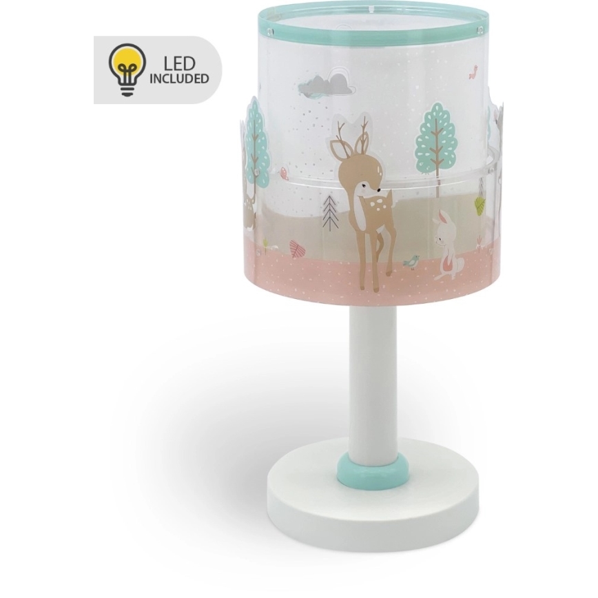 Dalber 61271N - LED-barnlampa LOVING DEER 1xG4/4W/230V flerfärgad