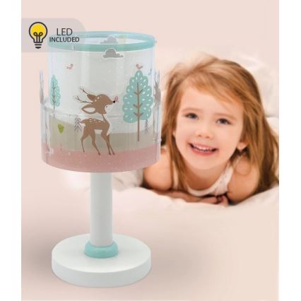 Dalber 61271N - LED-barnlampa LOVING DEER 1xG4/4W/230V flerfärgad