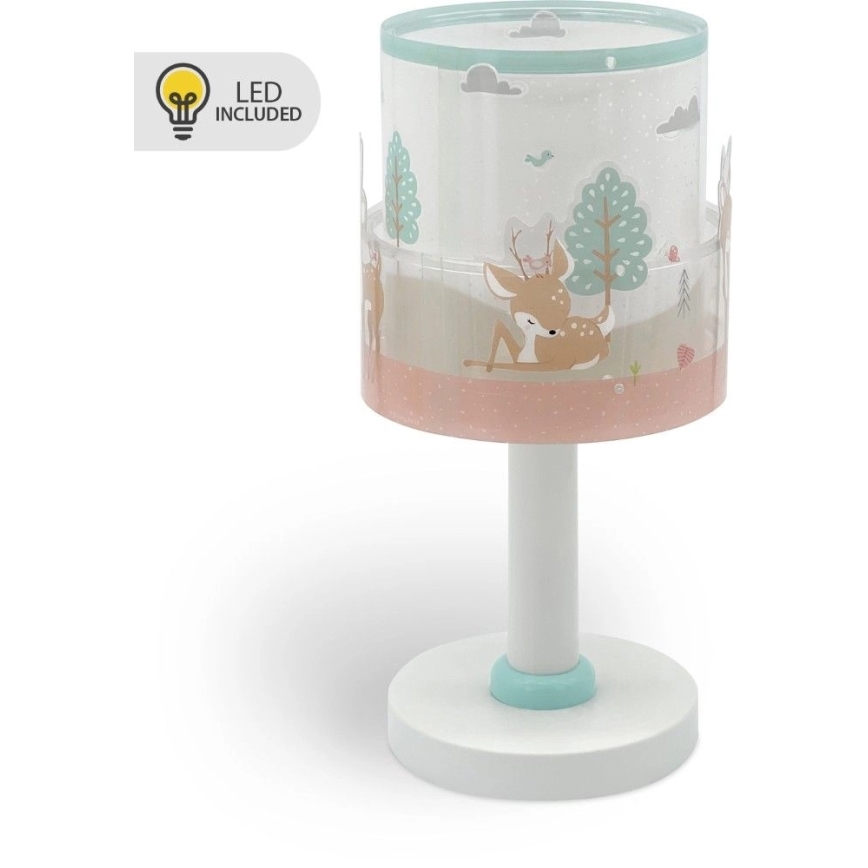 Dalber 61271N - LED-barnlampa LOVING DEER 1xG4/4W/230V flerfärgad