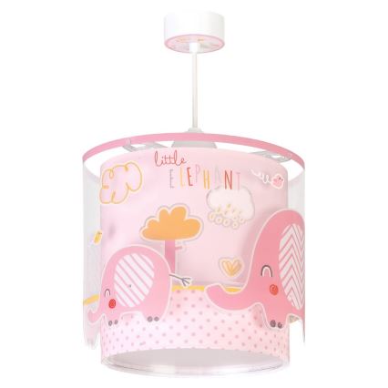 Dalber 61332S - Ljuskrona Barn LITTLE ELEPHANT 1xE27/60W/230V