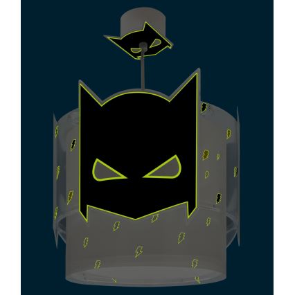 Dalber 61802 - Ljuskrona för barn DARK HERO 1xE27/15W/230V