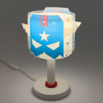 Dalber 61811N - LED-barnlampa BLUE HERO 1xG4/4W/230V vit/blå