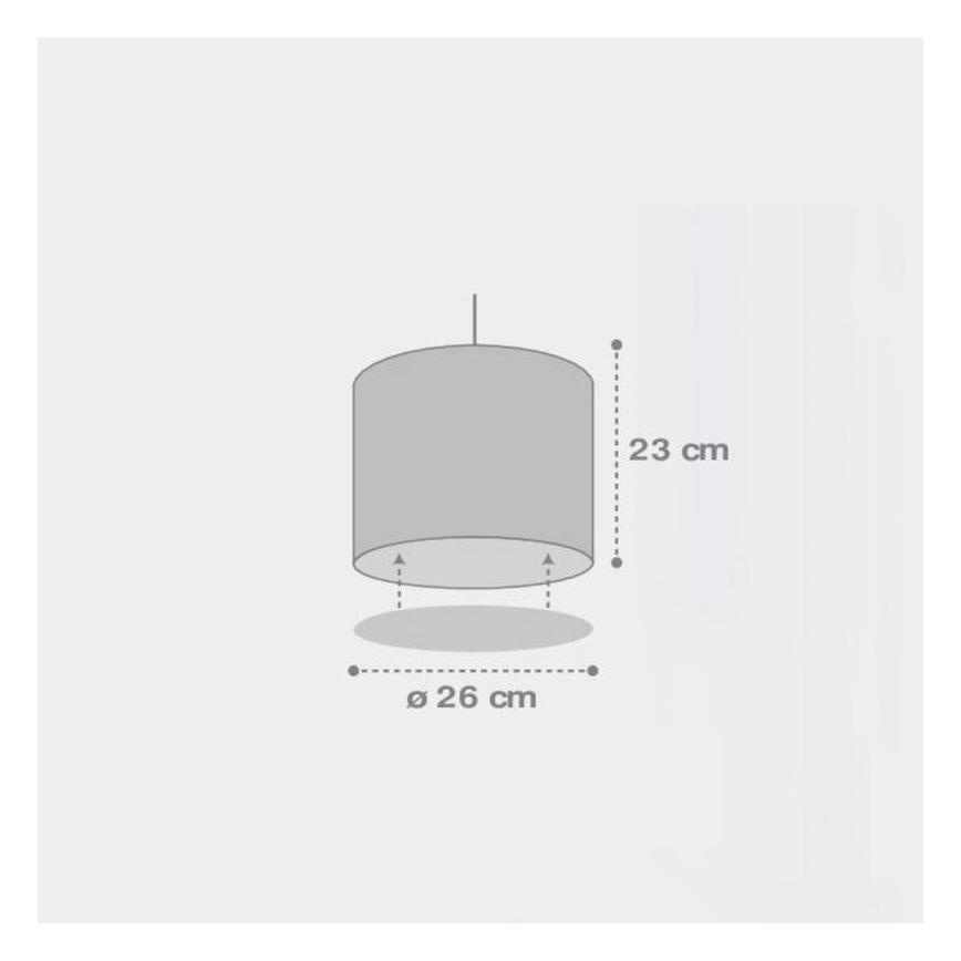 Dalber 62012S - Ljuskrona Barn SWEET DREAMS 1xE27/60W/230V