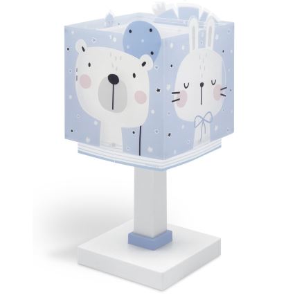 Dalber 63111T - Barnlampa  JUNGLE 1xE14/8W/230V blå