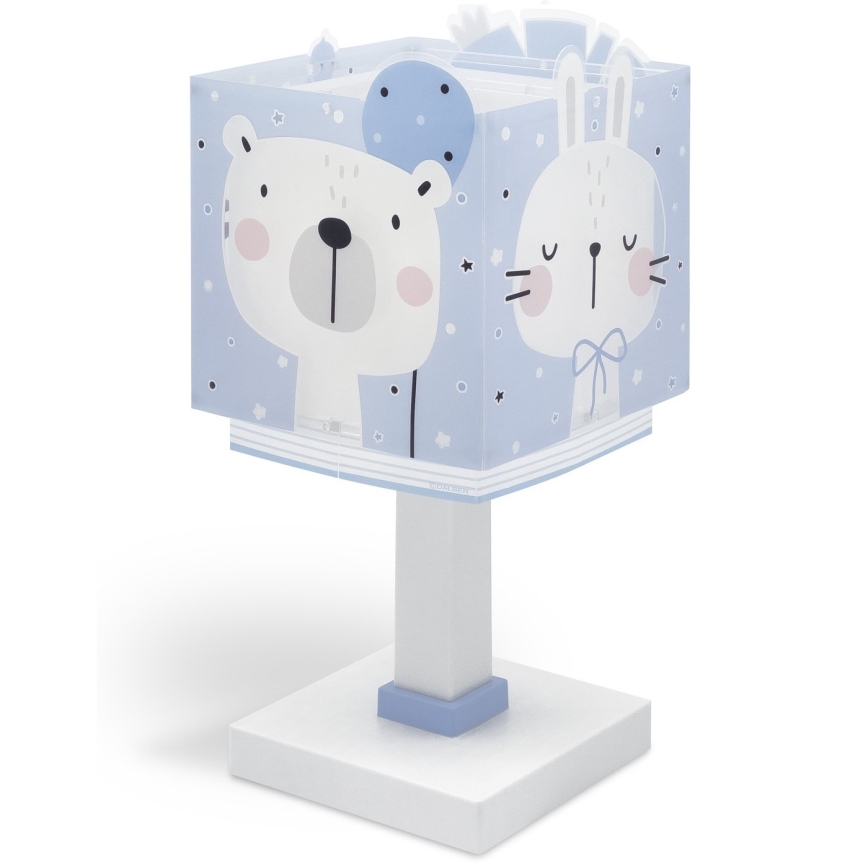 Dalber 63111T - Barnlampa  JUNGLE 1xE14/8W/230V blå