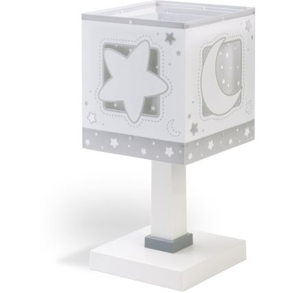 Dalber 63231NE - LED barnlampa MOONLIGHT 1xG4/4W/230V, grå