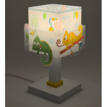 Dalber 63311N - LED-barnlampa HAPPY JUNGLE 1xG4/4W/230V flerfärgad