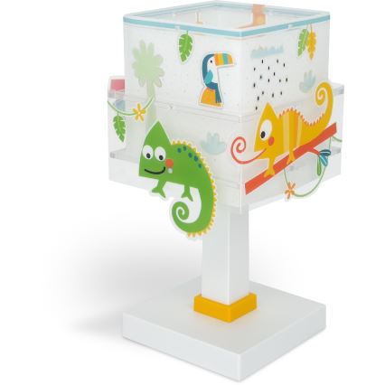 Dalber 63311N - LED-barnlampa HAPPY JUNGLE 1xG4/4W/230V flerfärgad