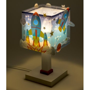 Dalber 63351N - LED-barnlampa ROCKET 1xG4/4W/230V färgglad