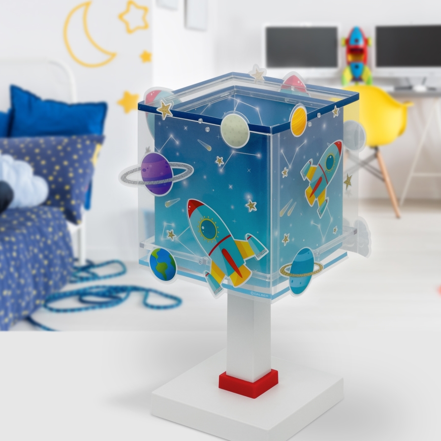 Dalber 63351N - LED-barnlampa ROCKET 1xG4/4W/230V färgglad