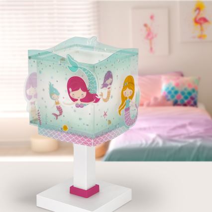 Dalber 63441N - LED-barnlampa MERMAIDS 1xG4/4W/230V, flerfärgad