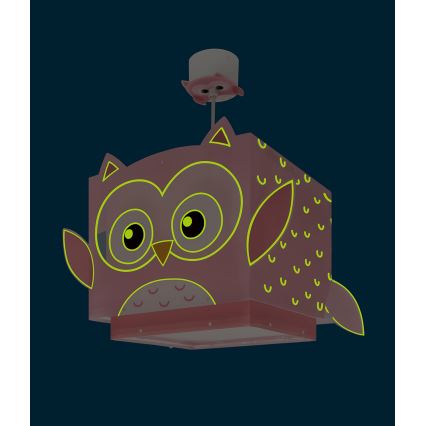 Dalber 64482 - Ljuskrona för barn LITTLE FRIENDS 1xE27/15W/230V