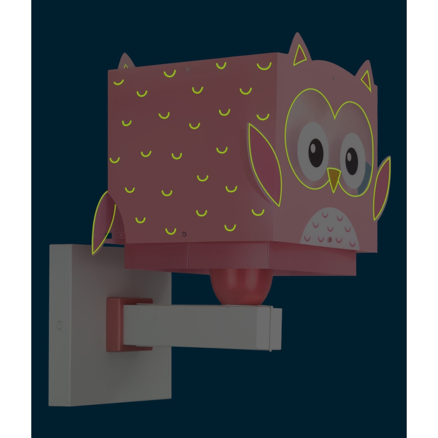 Dalber 64489 - Barnvägglampa LITTLE FRIENDS 1xE27/15W/230V