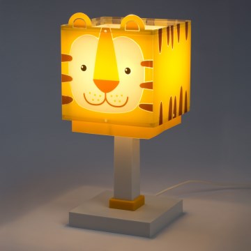 Dalber 64561N - LED-barnlampa LITTLE TIGGER 1xG4/4W/230V orange