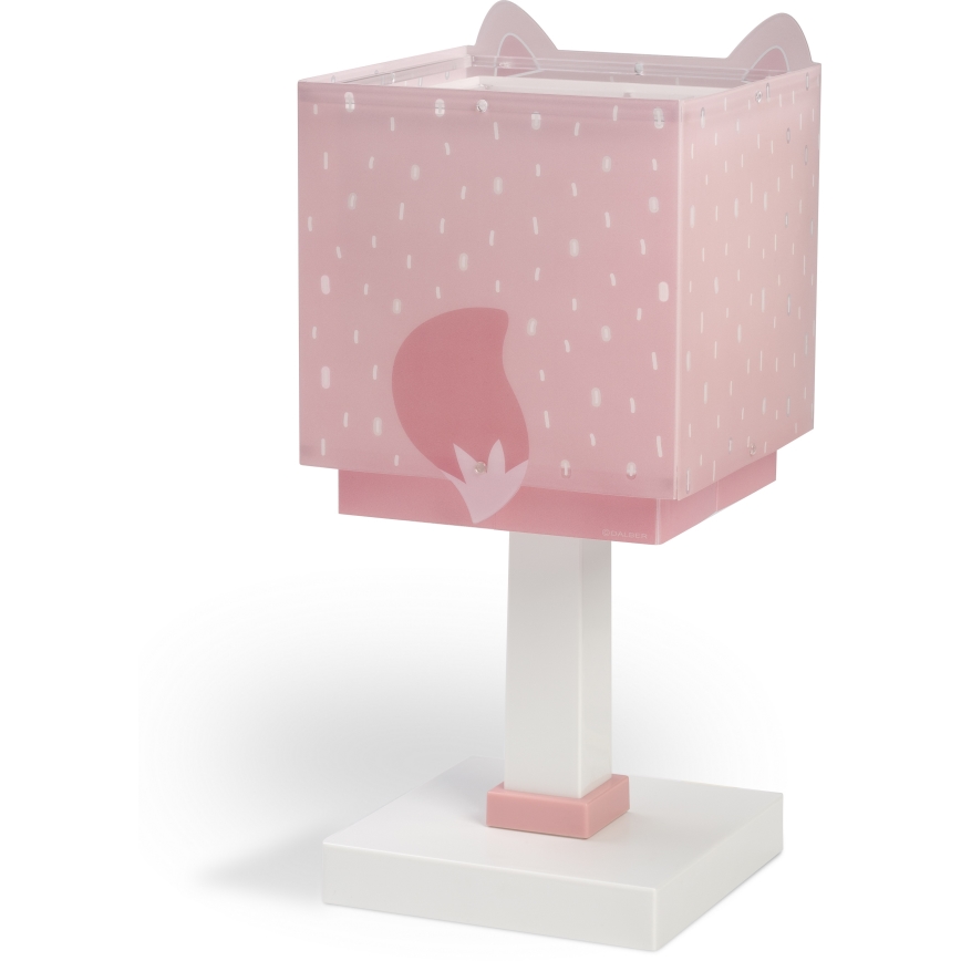 Dalber 64581N - LED barnlampa LITTLE FOX 1xG4/4W/230V rosa