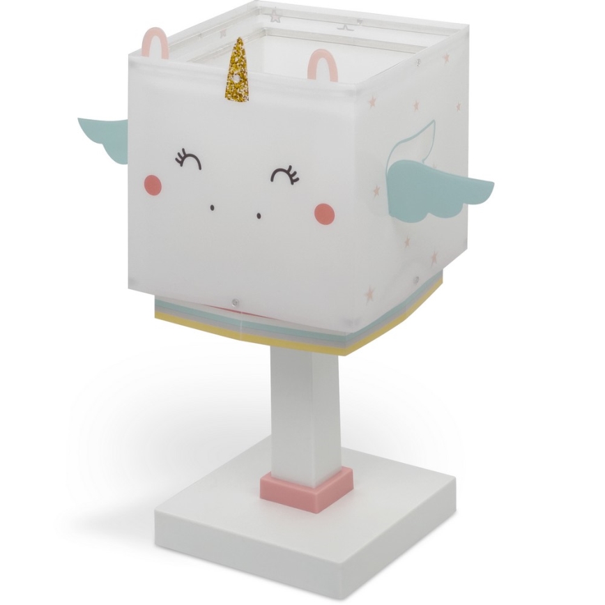 Dalber 64591 - Lampa för barn LITTLE UNICORN 1xE14/8W/230V