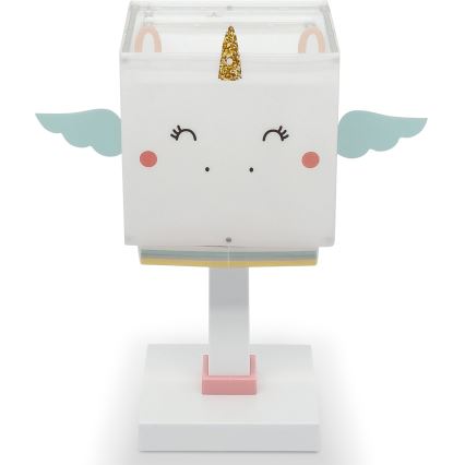 Dalber 64591 - Lampa för barn LITTLE UNICORN 1xE14/8W/230V