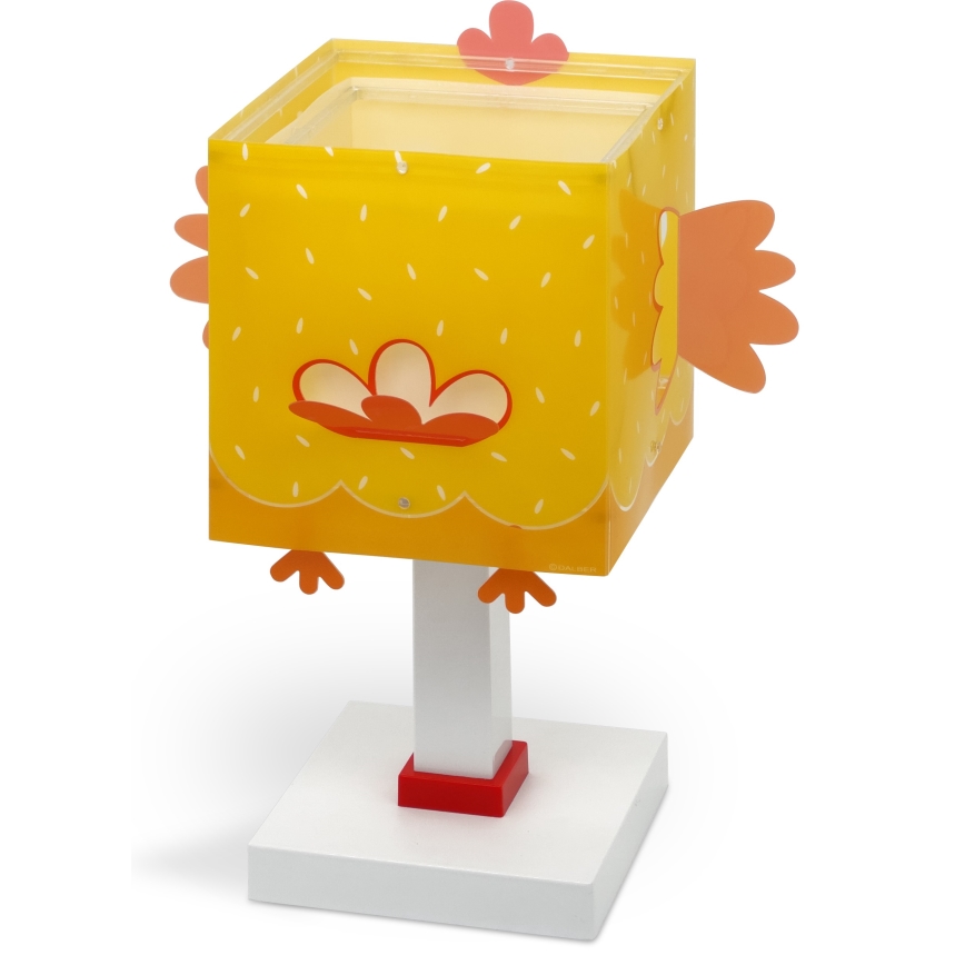 Dalber 64641 - Lampa för barn LITTLE CHICKEN 1xE14/8W/230V