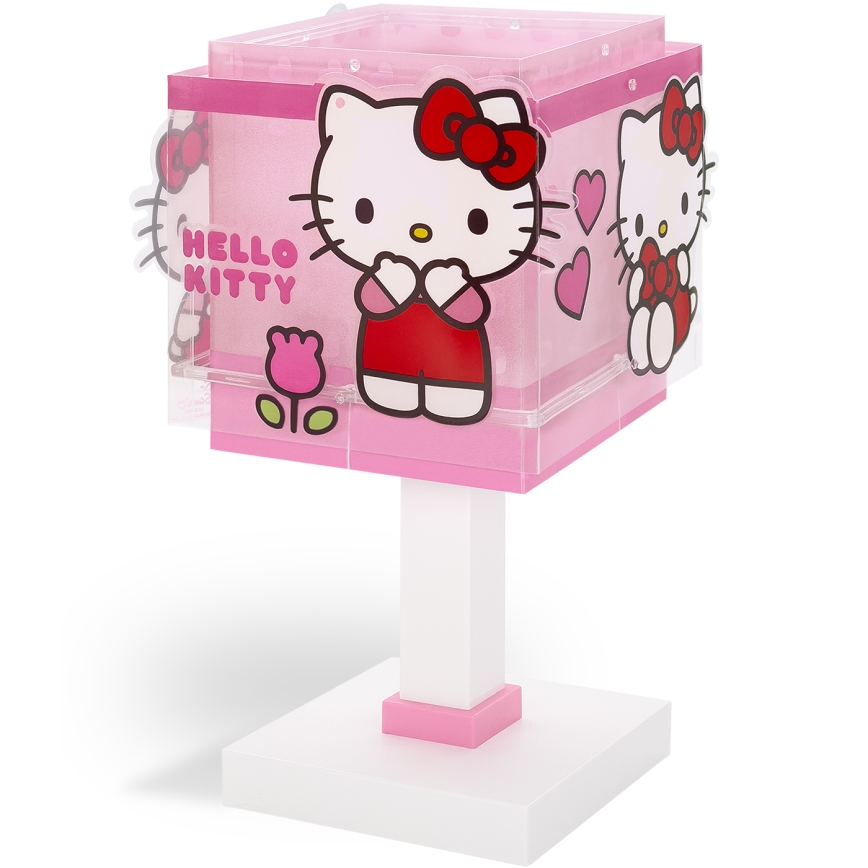 Dalber 73261 - LED barnlampa HELLO KITTY 1xG4/4W/230V rosa