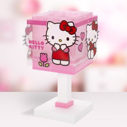 Dalber 73261 - LED barnlampa HELLO KITTY 1xG4/4W/230V rosa