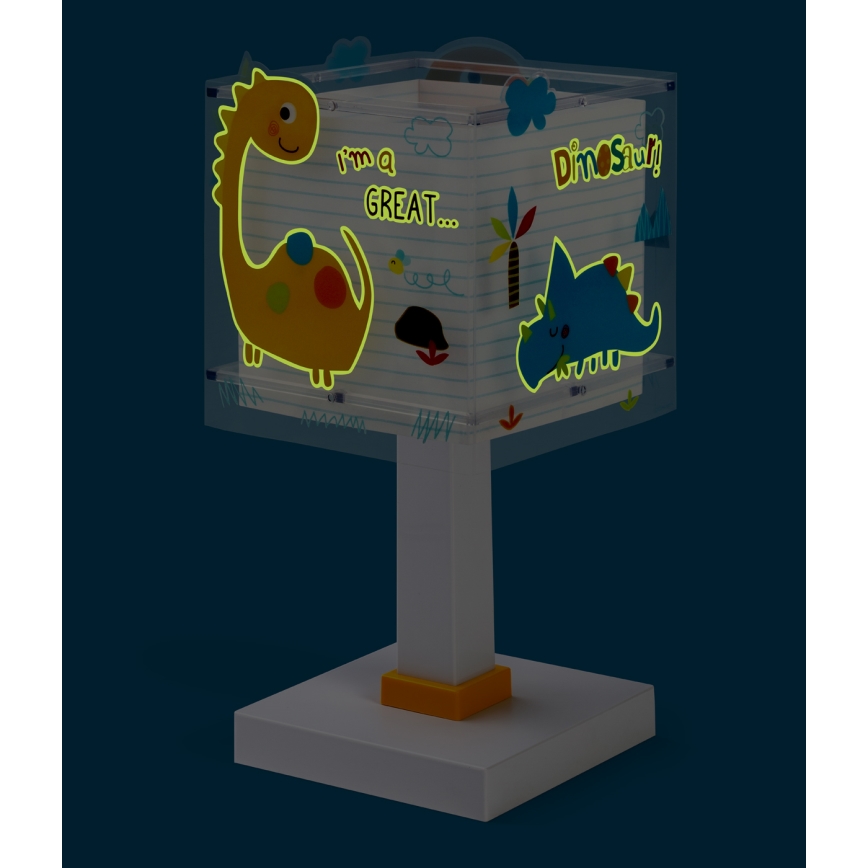 Dalber 73451N - LED barnlampa DINOS 1xG4/4W/230V flerfärgad