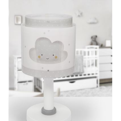 Dalber 76011E - Lampa för barn BABY DREAMS 1xE14/8W/230V grå