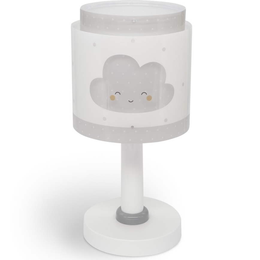 Dalber 76011E - Lampa för barn BABY DREAMS 1xE14/8W/230V grå