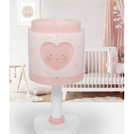 Dalber 76011S - Lampa för barn BABY DREAMS 1xE14/8W/230V rosa
