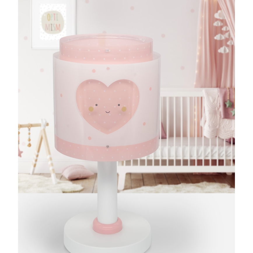 Dalber 76011S - Lampa för barn BABY DREAMS 1xE14/8W/230V rosa
