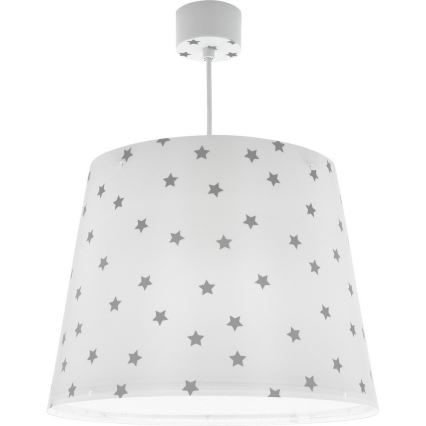 Dalber 82212B - Takkrona för barn  STAR LIGHT 1xE27/60W/230V vit 