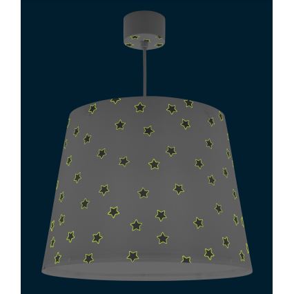 Dalber 82212B - Takkrona för barn  STAR LIGHT 1xE27/60W/230V vit 