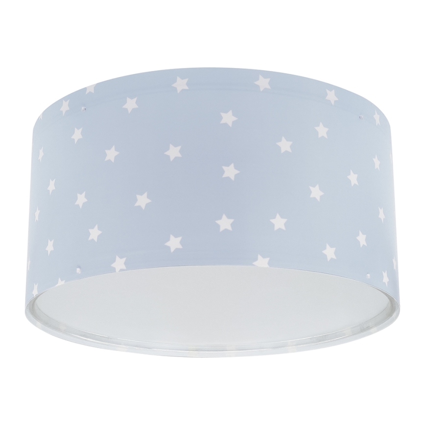 Dalber 82216T - Takbelysning för barn STAR LIGHT 2xE27/60W/230V blå