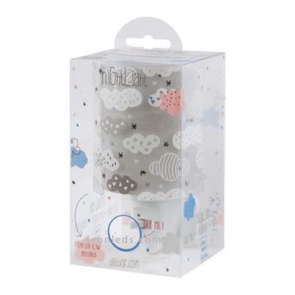 Dalber D-41415E - LED-lampa för vägguttag CLOUDS 1xE14/0,5W/230V