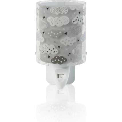 Dalber D-41415E - LED-lampa för vägguttag CLOUDS 1xE14/0,5W/230V