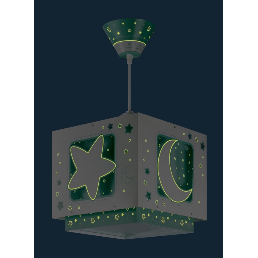 Dalber D-63232H - Ljuskrona Barn MOONLIGHT 1xE27/60W/230V