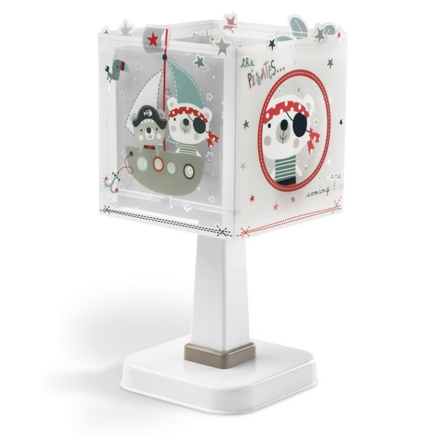 Dalber D-74551 - Barn Bordslampa PIRATES 1xE14/40W/230V