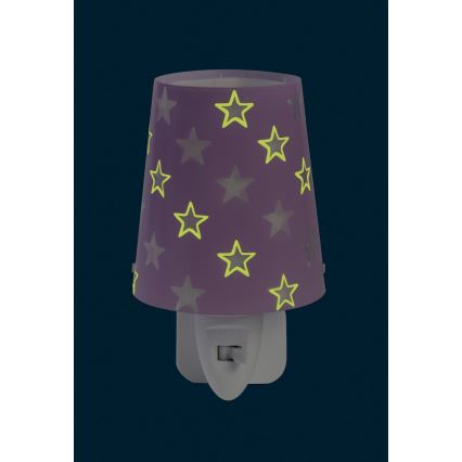 Dalber D-81215L - LED nattlampa STARS 1xE14/0,5W/230V