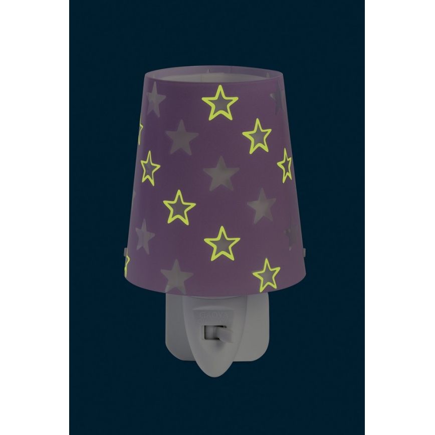 Dalber D-81215L - LED nattlampa STARS 1xE14/0,5W/230V