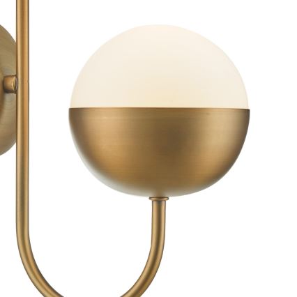 Där Lighting AND0742 - Vägglampa ANDRE 1xE14/11W/230V, mässing