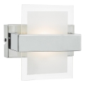 Där Lighting APT0750 - LED-vägglampa APT LED/6W/230V 3000K polerad krom