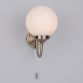 Där Lighting BAR0775 - Badrumsvägglampa BARCLAY 1xE14/40W/230V IP44 mässing