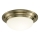 Där Lighting BAR5075 - Taklampa BARCLAY för badrum, 1xE27/60W/230V, Ø 38 cm, mässing